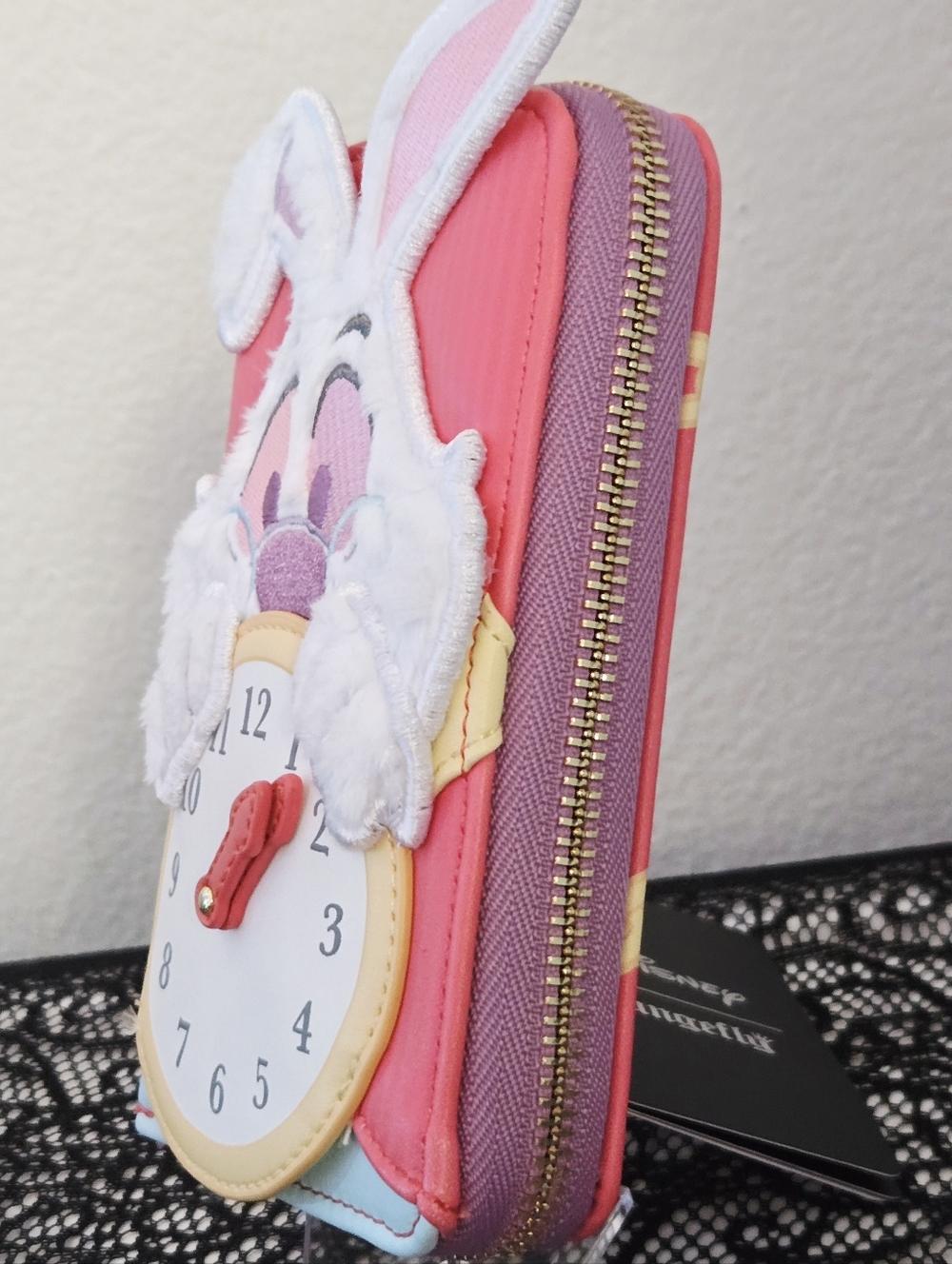 Loungefly Alice in Wonderland White Rabbit Cosplay Mini Backpack & Wallet NWT - Picture 12 of 12
